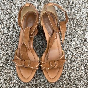 Alexandre Birman platform tie sandals. EUC 36.5